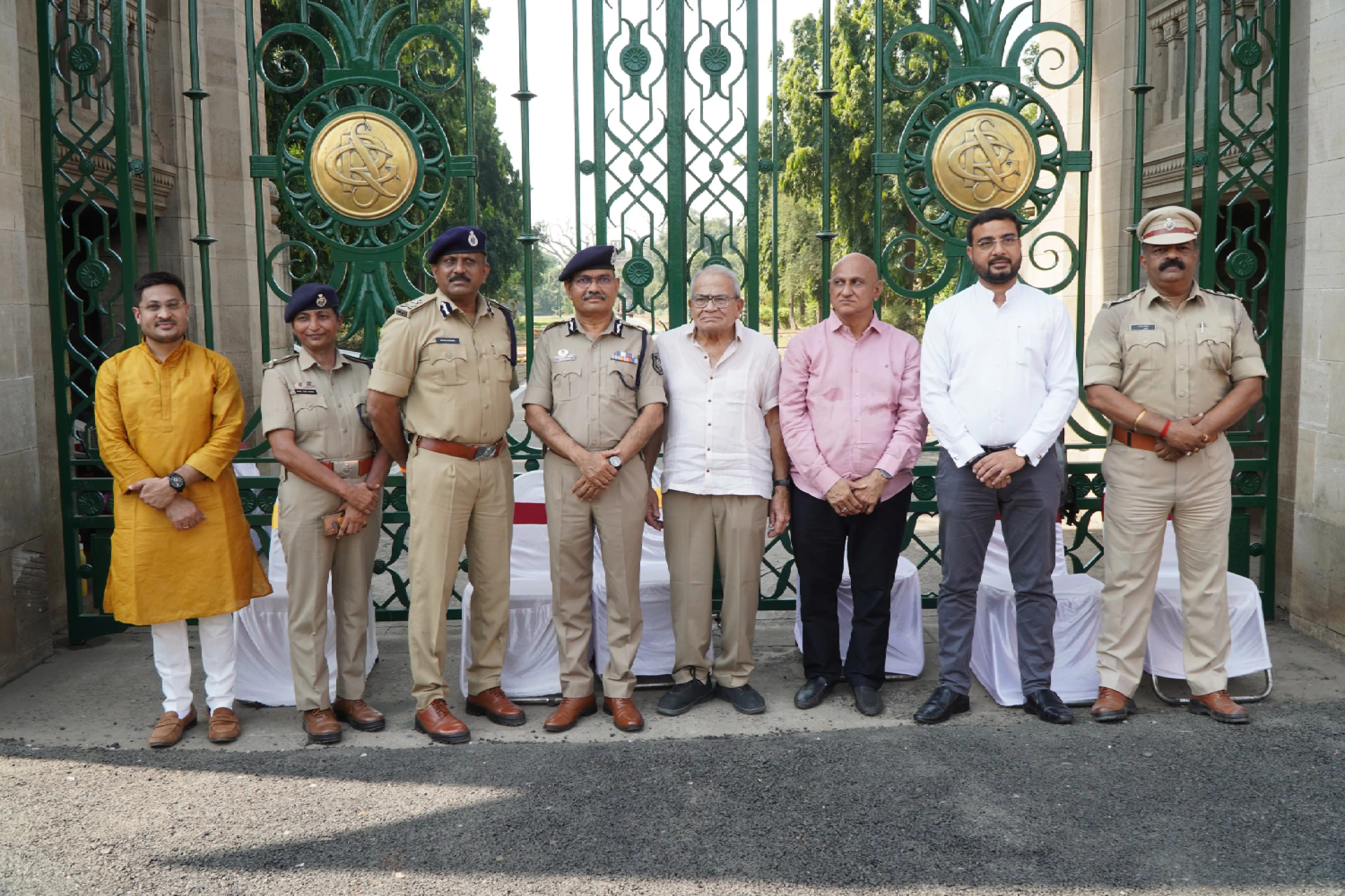 Helmet & Gift Distribution by CP